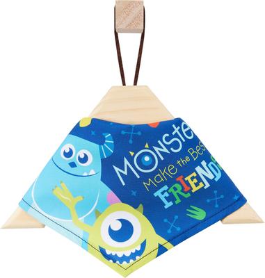 Show full view: Pixar Monster's Inc "Monsters Make the Best Friends" Dog & Cat Bandana, X-Small/Small slide 4 of 9