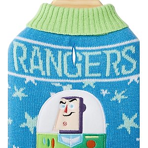 Pixar Toy Story Buzz Lightyear "Unite" Dog & Cat Sweater, Large