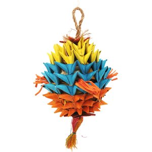 Planet Pleasures Durian Bird Toy, X-Large