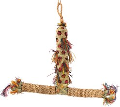Planet Pleasures Foraging Perch Bird Toy, Large