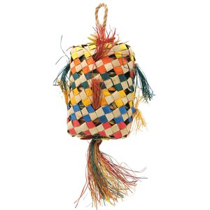Planet Pleasures Foraging Pillow Bird Toy, Medium