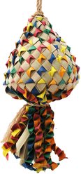 Planet Pleasures Kiss Pinata Bird Toy, Large