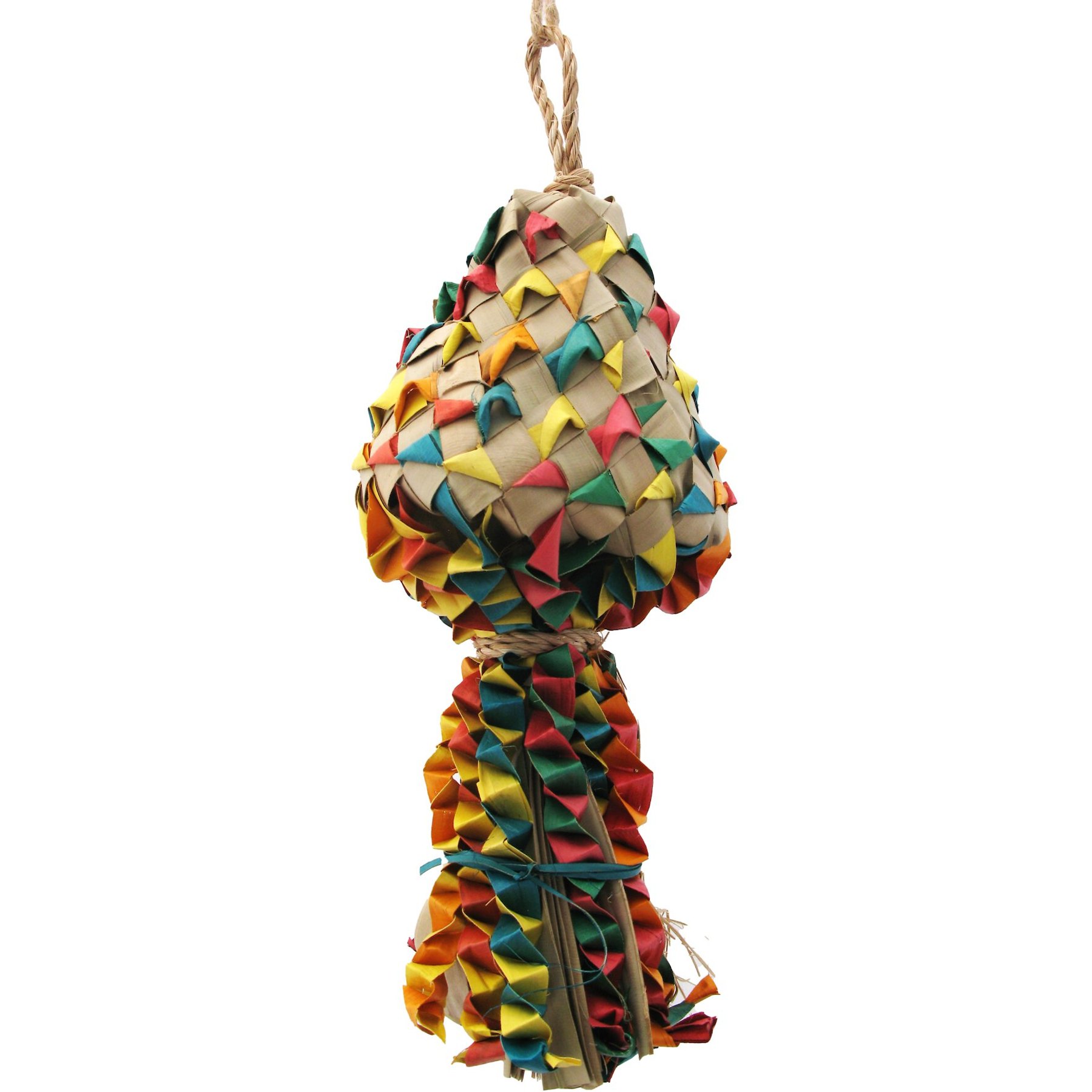 Planet Pleasures Kiss Pinata Bird Toy, Medium