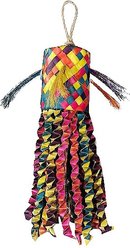 Planet Pleasures Octopus Piñata Bird Toy, Color Varies, Large