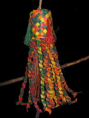 Show full view: Planet Pleasures Octopus Piñata Bird Toy, Color Varies, Large slide 2 of 5