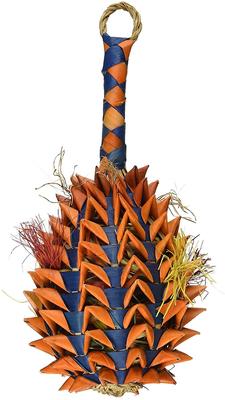 Show full view: Planet Pleasures Pineapple Foraging Bird Toy, Large, Color Varies slide 2 of 4