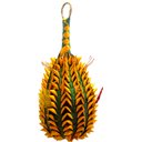 Planet Pleasures Pineapple Foraging Bird Toy, X-Large, Color Varies
