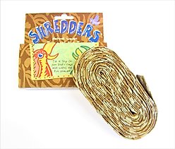 Planet Pleasures Straight Natural Shredder Bird Toy, Small