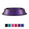 Show in main carousel: Platinum Pets Non-Skid Stainless Steel Embossed Dog & Cat Bowl, Electric Purple, 3.5-cup slide 1 of 9