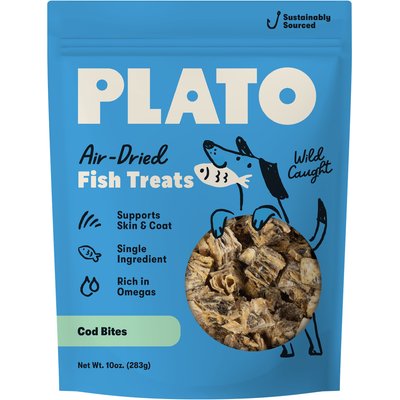 Plato Plato Hundur's Crunch Jerky Minis Dog Treats, 10-oz bag