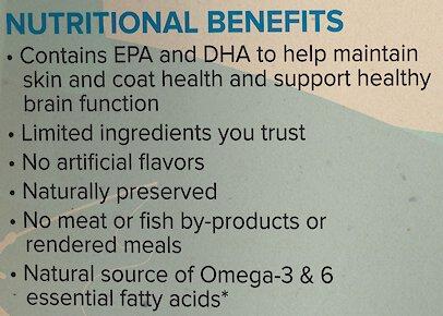 Show full view: Plato Thinkers Salmon Recipe Dog Treats, 10-oz bag slide 5 of 8