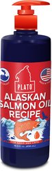 Plato Wild Alaskan Salmon Oil Dog & Cat Supplement, 15.5-fl oz bottle