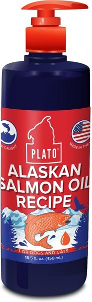 Plato Wild Alaskan Salmon Oil Dog & Cat Supplement