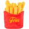 Show in main carousel: P.L.A.Y. Pet Lifestyle and You American Classic Food French Fries Squeaky Plush Dog Toy slide 1 of 6