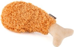 P.L.A.Y. Pet Lifestyle and You American Classic Food Fried Chicken Squeaky Plush Dog Toy