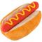 Show in main carousel: P.L.A.Y. Pet Lifestyle and You American Classic Food Hot Dog Squeaky Plush Dog Toy slide 1 of 7