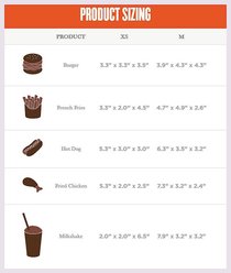 P.L.A.Y. Pet Lifestyle and You American Classic Food Set Squeaky Plush Dog Toy slide 2 of 5