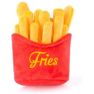 P.L.A.Y. Pet Lifestyle and You American Classic French Fries Plush Squeaky Dog Toy, X-Small