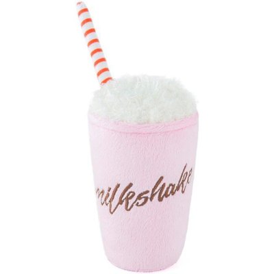 P.L.A.Y. Pet Lifestyle and You P.L.A.Y. Pet Lifestyle and You American Classic Milkshake Plush Squeaky Dog Toy, X-Small