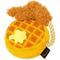 Show in main carousel: P.L.A.Y. Pet Lifestyle and You Barking Brunch Chicken And Woffles Plush Squeaky Dog Toy slide 1 of 5