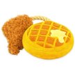 Show in main carousel: P.L.A.Y. Pet Lifestyle and You Barking Brunch Chicken And Woffles Plush Squeaky Dog Toy slide 2 of 5