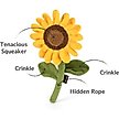 Show in main carousel: P.L.A.Y. Pet Lifestyle and You Blooming Buddies Collection Sassy Sunflower Plush Squeaky Dog Toy slide 4 of 6