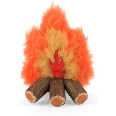 P.L.A.Y. Pet Lifestyle and You P.L.A.Y. Pet Lifestyle and You Camp Corbin Collection Cozy Campfire Plush Squeaky Dog Toy