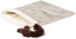 P.L.A.Y. Pet Lifestyle and You Crinkle Sack Cat Bed, Small, Savannah Ash Grey