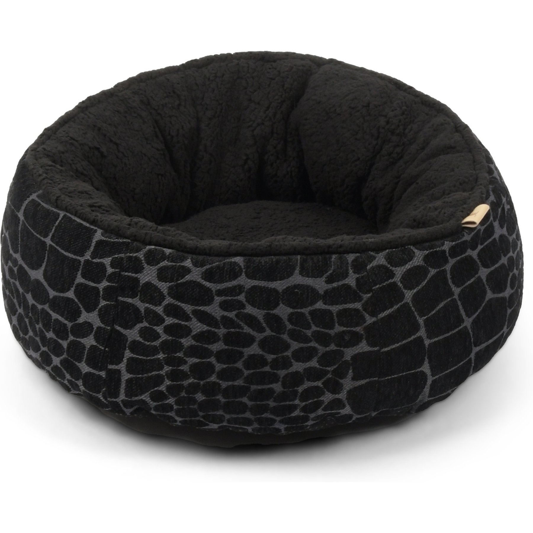 P.L.A.Y. Pet Lifestyle and You Cuddler Cat Bed, Small, Black
