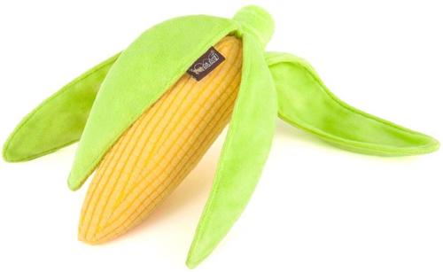 Show full view: P.L.A.Y. Pet Lifestyle and You Farm Fresh Corn Plush Squeaky Dog Toy slide 1 of 4