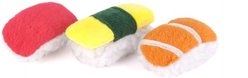 P.L.A.Y. Pet Lifestyle and You Feline Frenzy Sassy Sushi Plush Squeaky Cat Toy slide 2 of 5