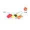 Show in main carousel: P.L.A.Y. Pet Lifestyle and You Feline Frenzy Sassy Sushi Plush Squeaky Cat Toy slide 3 of 5