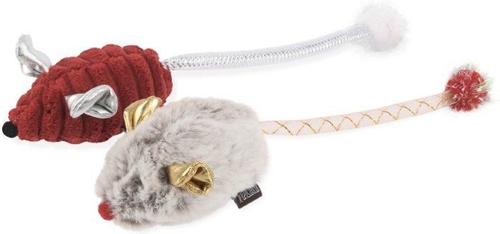 Show full view: P.L.A.Y. Pet Lifestyle and You Feline Frenzy Twice As Mice Plush Squeaky Cat Toy slide 3 of 5