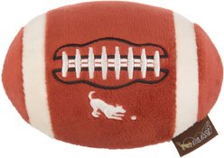 P.L.A.Y. Pet Lifestyle and You Football Squeaky Plush Dog Toy, Small