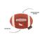 Show in main carousel: P.L.A.Y. Pet Lifestyle and You Football Squeaky Plush Dog Toy, Small slide 3 of 5