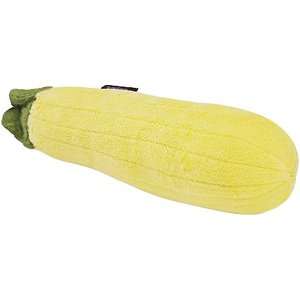 P.L.A.Y. Pet Lifestyle and You Garden Fresh Zucchini Squeaky Plush Dog Toy