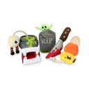P.L.A.Y. Pet Lifestyle and You Howling Haunts Squeaky Dog Toy, 5 count