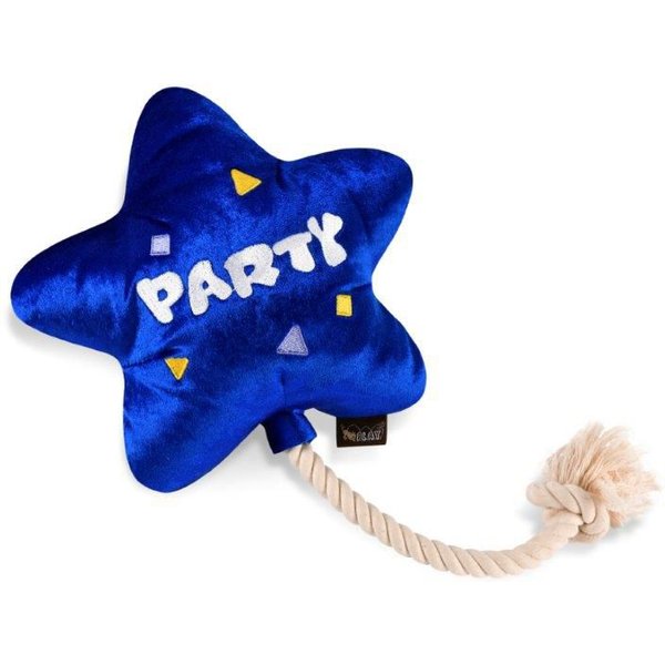 Frisco New Year's Eve Party Essentials Plush Squeaky Dog Toy