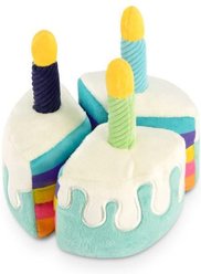 P.L.A.Y. Pet Lifestyle and You Party Time Collection Boneappetite Cake Plush Squeaky Dog Toy slide 1 of 6