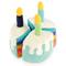 Show in main carousel: P.L.A.Y. Pet Lifestyle and You Party Time Collection Boneappetite Cake Plush Squeaky Dog Toy slide 1 of 6