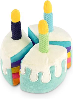 Show full view: P.L.A.Y. Pet Lifestyle and You Party Time Collection Squeaky Dog Toy, 5 count slide 5 of 9