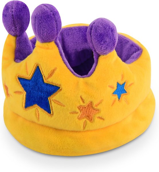 P.L.A.Y. Pet Lifestyle and You Party Time Collection Canine Crown Plush Squeaky Dog Toy