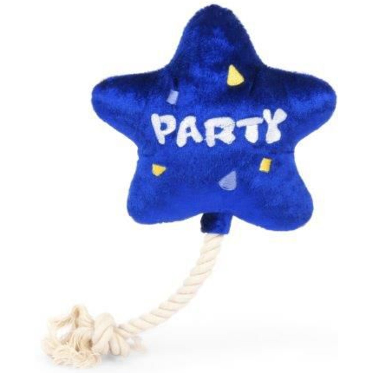 P.L.A.Y. Pet Lifestyle and You Party Time Mini Balloon Plush Squeaky Dog Toy, X-Small