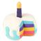 Show in main carousel: P.L.A.Y. Pet Lifestyle and You Party Time Mini Cake Plush Squeaky Dog Toy, X-Small slide 1 of 4
