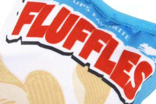 Show full view: P.L.A.Y. Pet Lifestyle and You Snack Attack Collection Fluffles Chips Plush Squeaky Dog Toy slide 4 of 11
