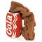 Show in main carousel: P.L.A.Y. Pet Lifestyle and You Snack Attack Collection Good Boy Cola Plush Squeaky Dog Toy slide 2 of 6