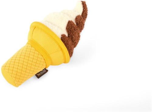 Show full view: P.L.A.Y. Pet Lifestyle and You Snack Attack Collection Swirls N Slobbers Soft Serve Plush Squeaky Dog Toy slide 3 of 6