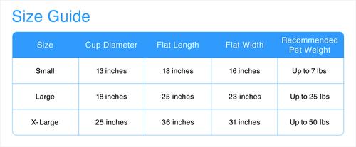 Show full view: P.L.A.Y. Pet Lifestyle and You Snuggle Covered/Bolster Cat & Dog Bed, Husky Gray, Large slide 2 of 12