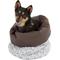 Show in main carousel: P.L.A.Y. Pet Lifestyle and You Snuggle Covered/Bolster Cat & Dog Bed, Husky Gray, Large slide 7 of 12