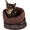 Show in main carousel: P.L.A.Y. Pet Lifestyle and You Snuggle Covered/Bolster Cat & Dog Bed, Truffle Brown, Large slide 8 of 13
